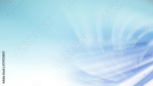 Wallpaper Mural Blinking bright cloud blue strands swerving on a blue background Torontodigital.ca