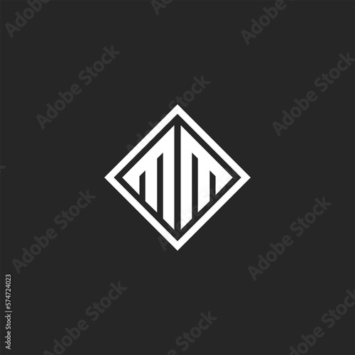 Free Download Modern Creative MM logo monogram - GFXLoad