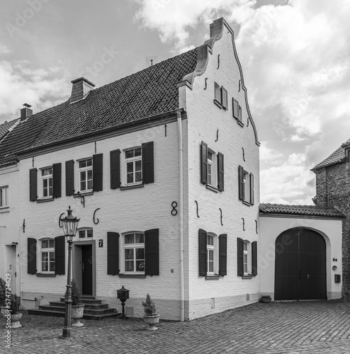 Mittelalterliches Haus, Alt-Kaster, NRW, Germany