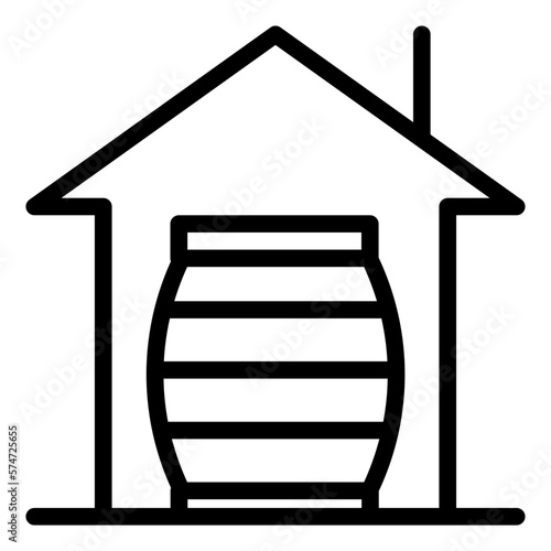 Homebrew line icon