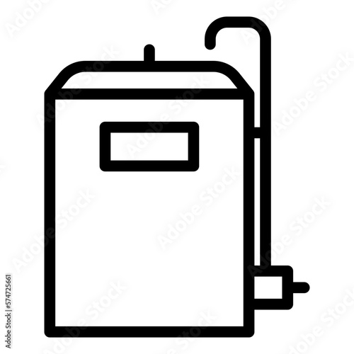 Brewing Kettle  line icon