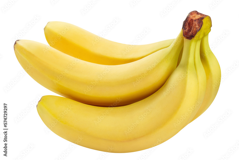 Delicious bananas cut out Delicious bananas cut out