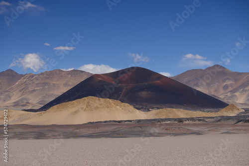 Volcanic area in the Puna Argentina