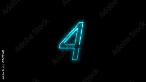 Free Download abstract beautiful number illustration background  - GFXLoad