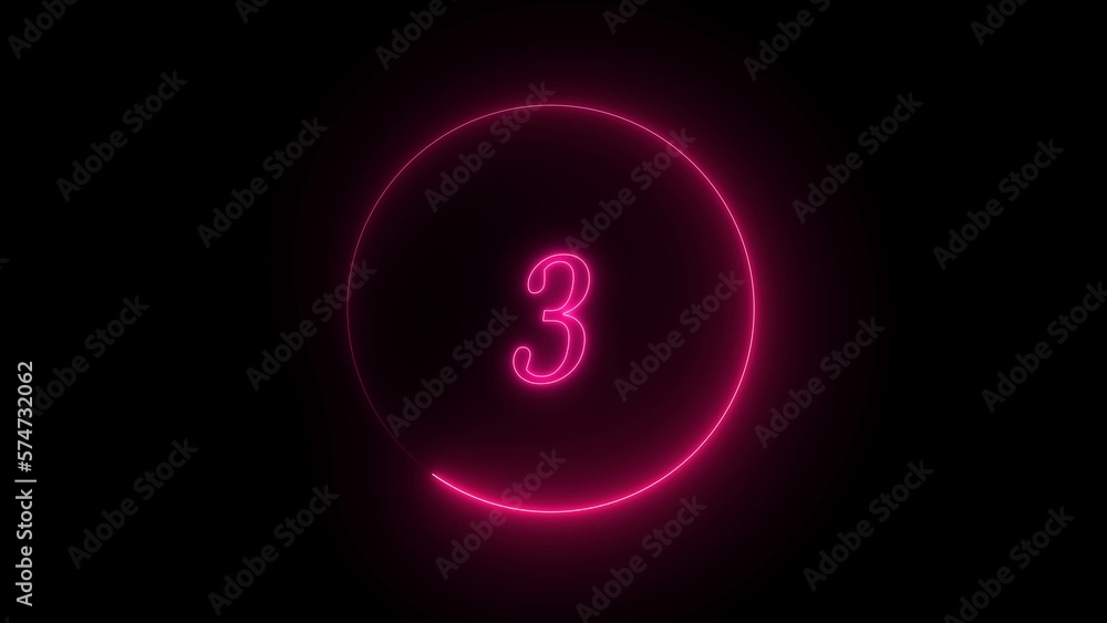 abstract beautiful number illustration background 