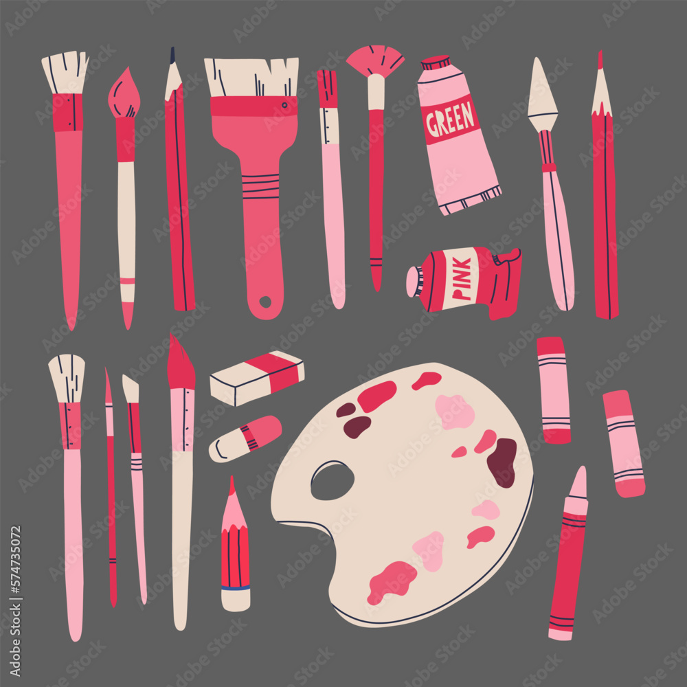 Various Art Supplies