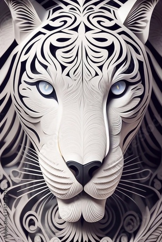 White tiger generative AI