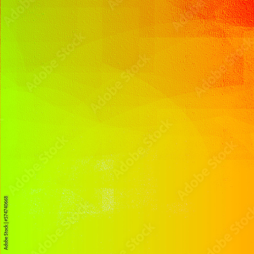 Orange green gradient square background. Gentle classic texture Usable for social media  story  banner  Ads  poster  celebration  event  template and online web ads