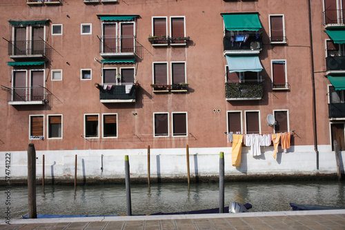 Along Fondamenta Contarini - Rio Della Sensa - Venice - Italy photo