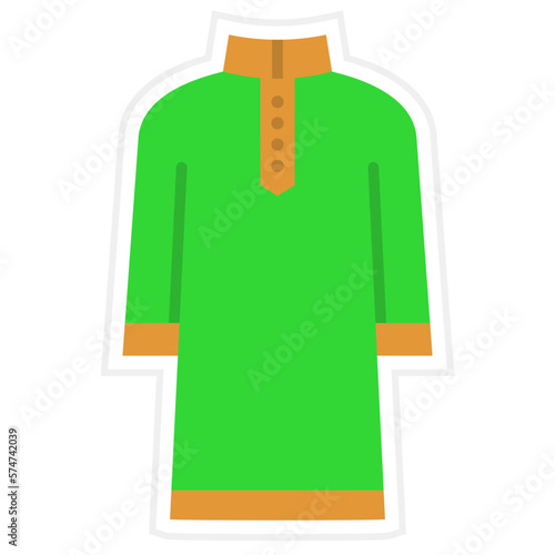 Kurta Sticker Icon