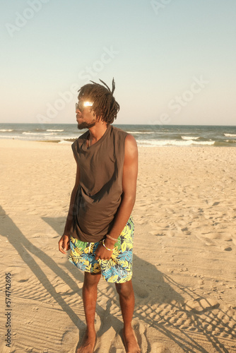 Man at the beach 