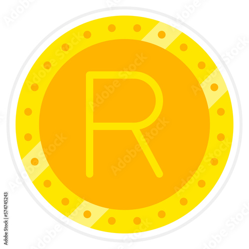 Rand Sticker Icon
