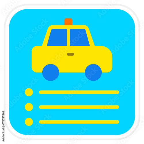Car App Sticker Icon
