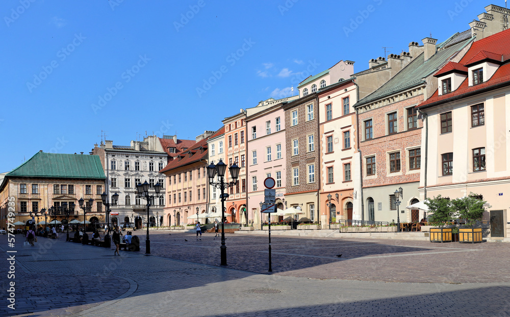 Old market place in Cieszyn Poland