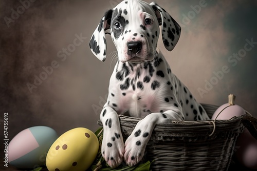 Easter Dalmatain Puppy © Rarity Asset Club