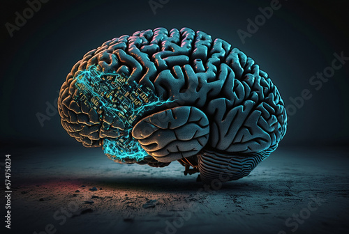 abstract brain a circuit bo...