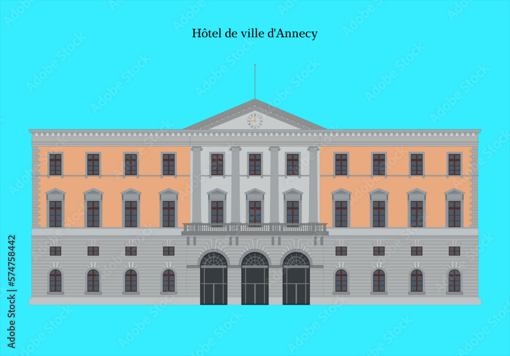 Hôtel de ville d'Annecy, France
