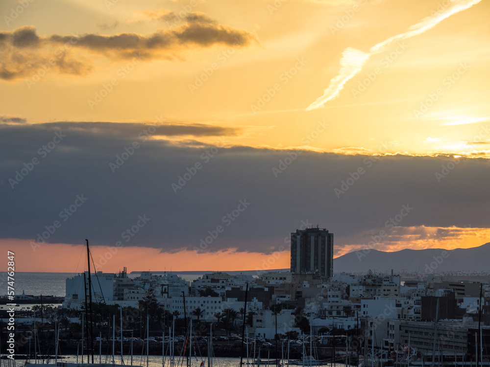 Die Insel Lanzarote in spanien