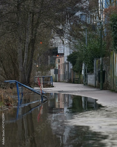 Hochwasserspiegelungen