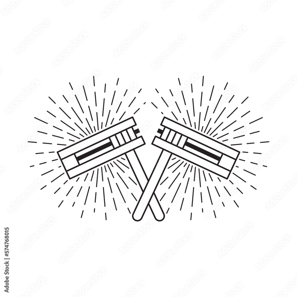 Purim gragger, musical instrument ratchet, noise maker, Jewish musical ...