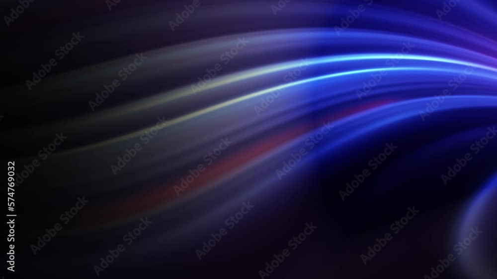 Multicolor abstract neon with swoosh flickering effect animation Multicolor abstract neon with swoosh flickering effect animation