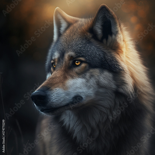 gray wolf lupus