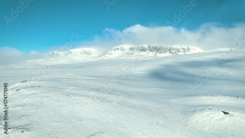 Beautiful Norwegian mountain landscape