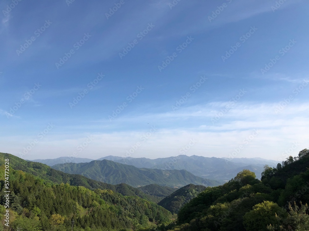 Korea's beautiful sky and scenery