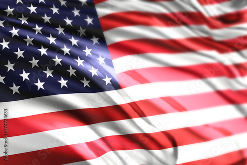 Flag of the United States of America USA. High Resolution format (PNG).