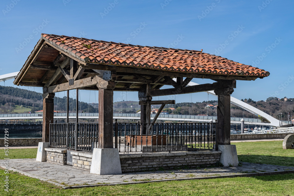 Antiguo molino de mareas en el municipio de plencia