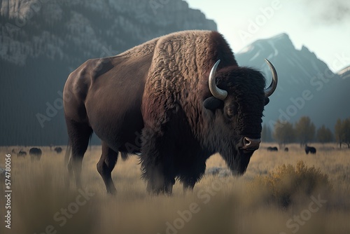 Majestic Bison, gerative AI