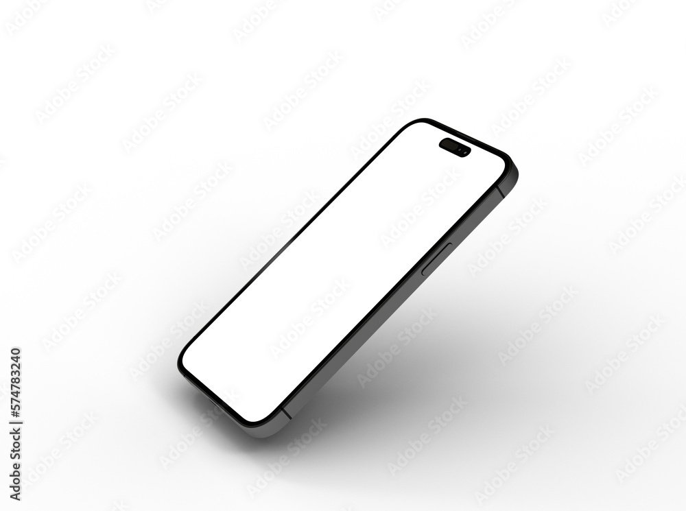 Mockup - smartphone With Blank Screen in 3d Mockup - smartphone With Blank Screen in 3d