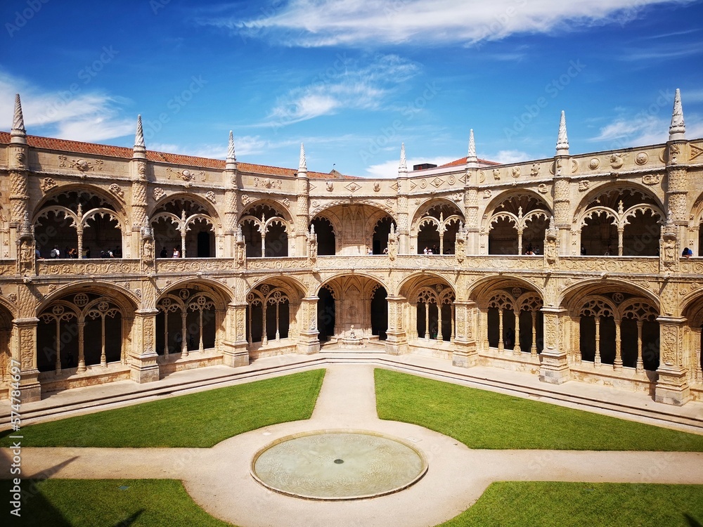 Obraz premium Jerónimos Monastery, Lisbon, Portugal