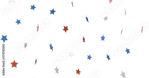  Independence Day background with stars.