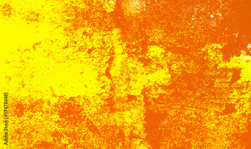 Orange yellow abstract background in horizontal style. Modern design in abstract style. Best suitable design for your Ad, poster, banner, and various graphic design works © Robbie Ross