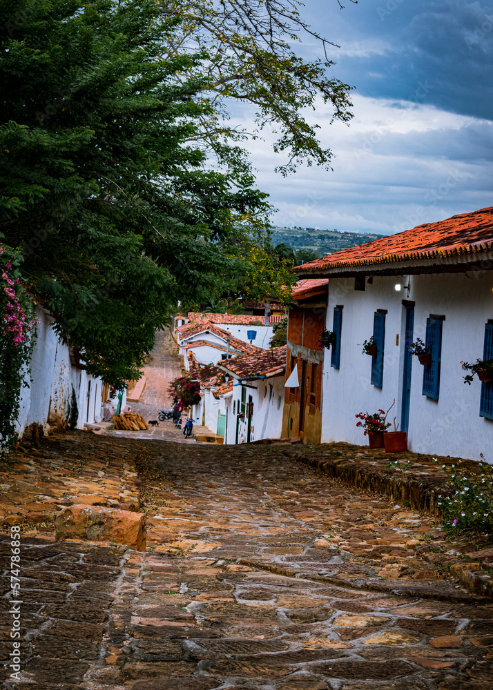 Obraz premium Barichara calles