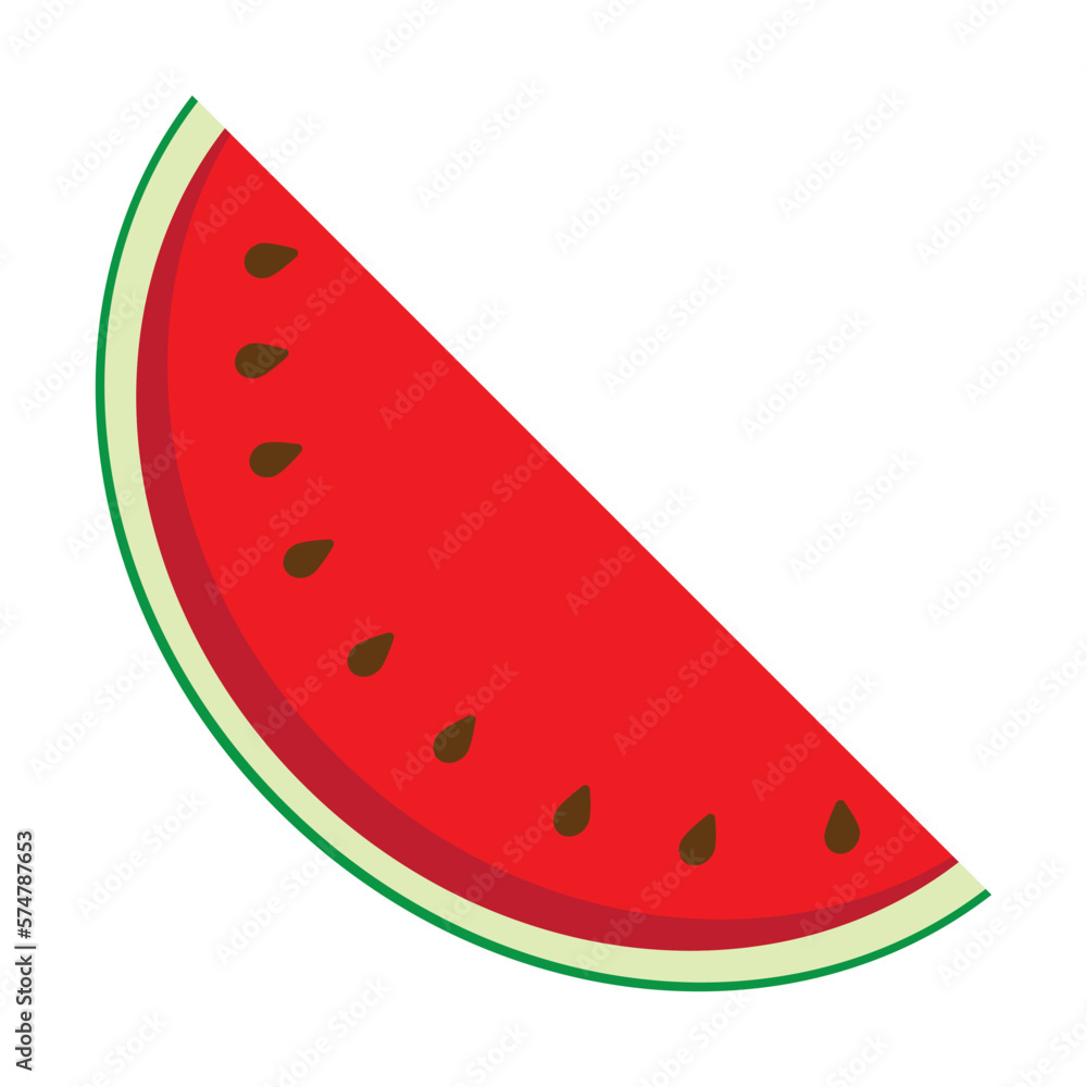 watermelon icon logo vector design template watermelon icon logo vector design template