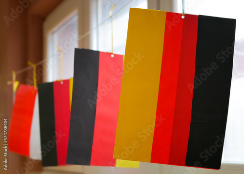 German flags 