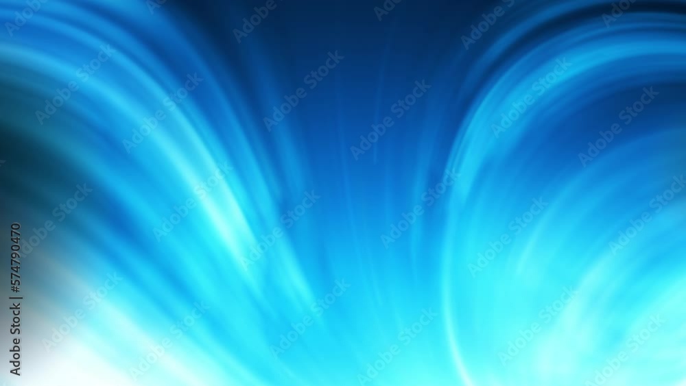 Royal blue strands on a swoosh effect curved falling down ways to surface Royal blue strands on a swoosh effect curved falling down ways to surface
