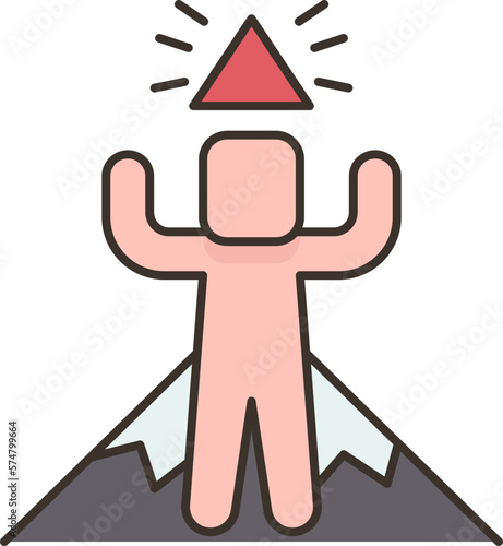 overcome  icon