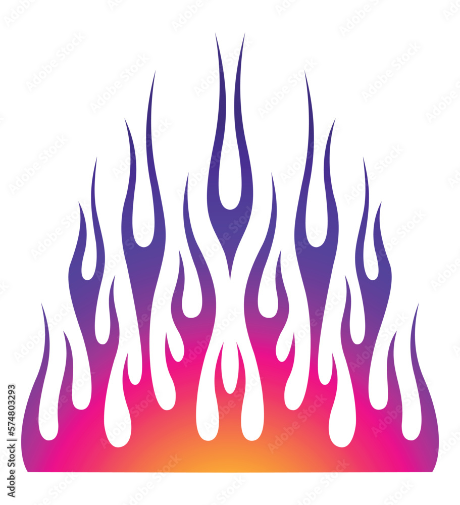 Fire flames racing car decal vector art graphic. Tribal bonnet flame sports car vinyl decal. Hood decoration for cars, auto, truck, boat, suv and motorcycle tank.
Fire flames racing car decal vector art graphic. Tribal bonnet flame sports car vinyl decal. Hood decoration for cars, auto, truck, boat, suv and motorcycle tank.