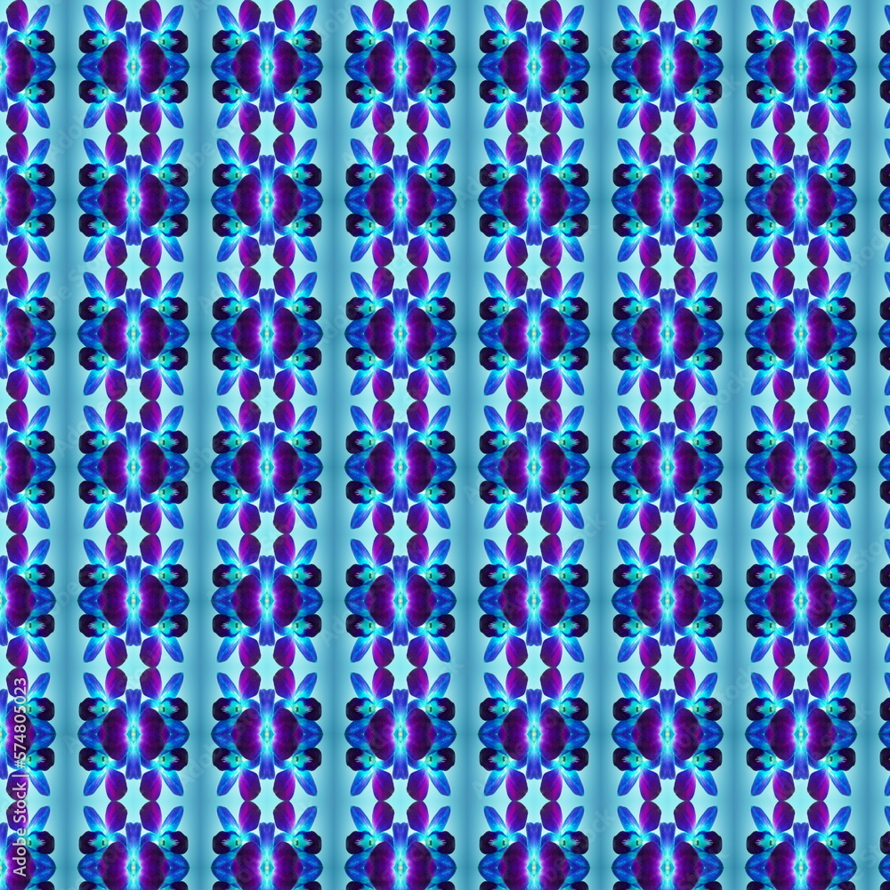 Abstract pattern of the orchid flowers Abstract pattern of the orchid flowers