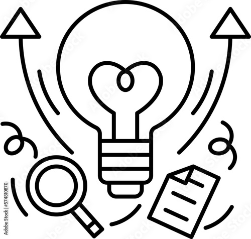 analytical  icon