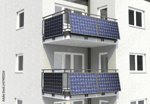 Balcony power plants - small home solar systems