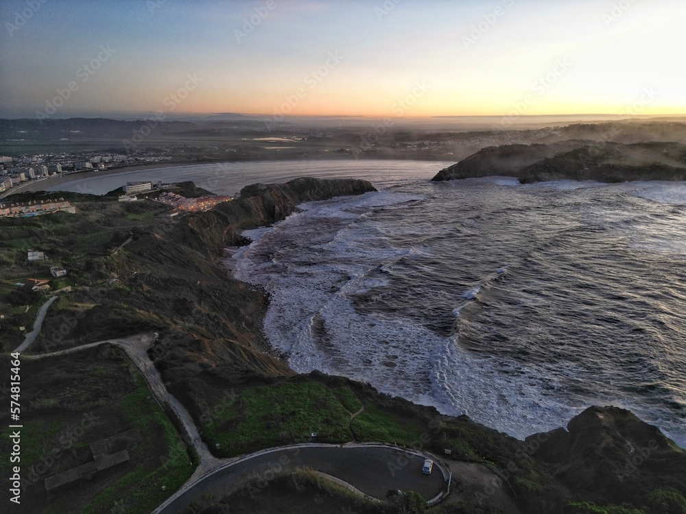 Obraz premium sunset over the sea