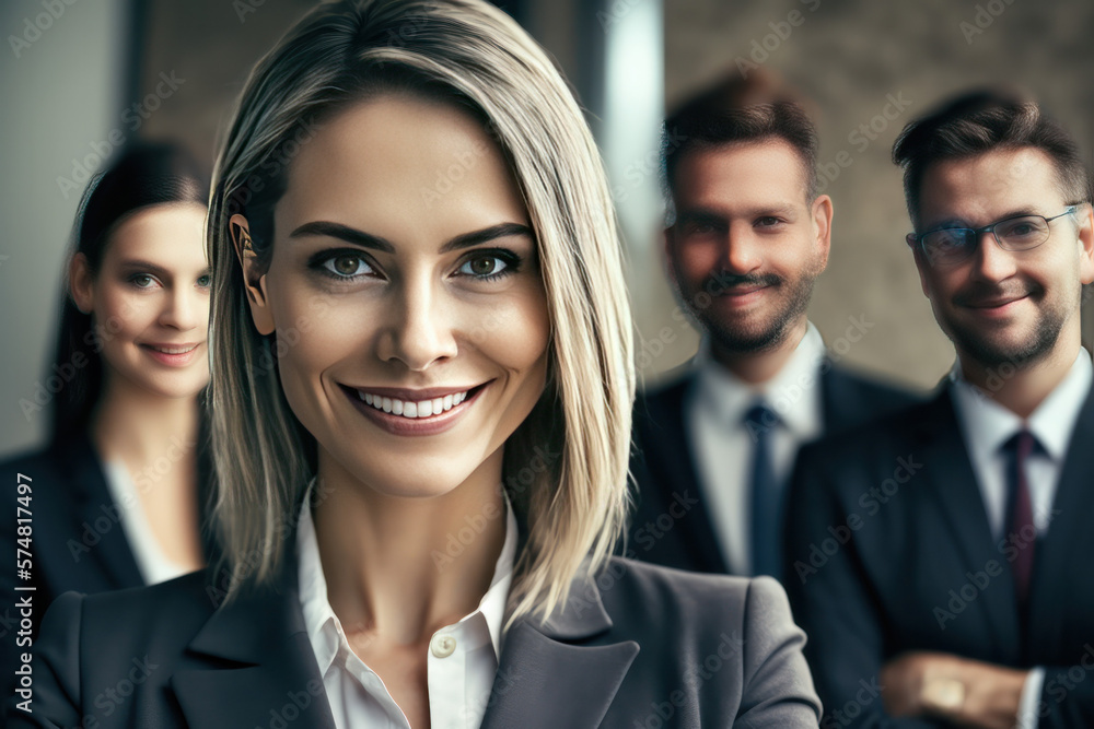 Female business lady manager (AI Generated) Female business lady manager (AI Generated)