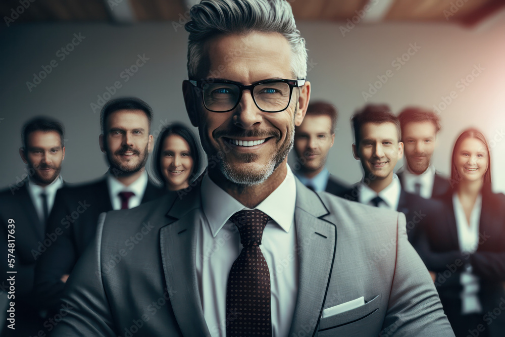 Male business lady manager (AI Generated) Male business lady manager (AI Generated)
