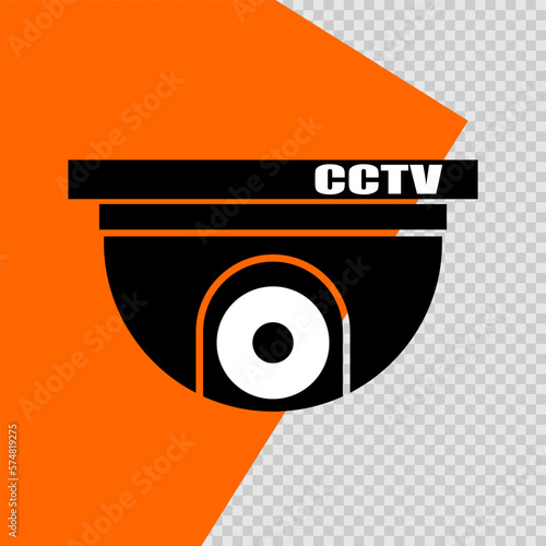Cctv icon and logo vector