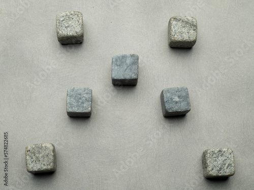 Fototapeta Naklejka Na Ścianę i Meble -  gray stones on a gray background