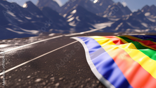 The Vibrant Colors of LGBTQ+ Empowerment and Progress, Generative AI